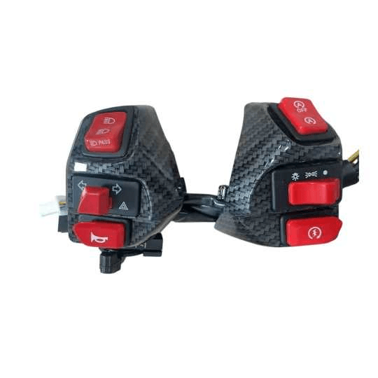 OK HANDLE SWITCH SET AEROX/MIO I 125 CARBON OK HANDLE SWITCH SET AEROX/MIO I 125 CARBON - Main image