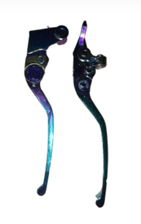 OK Brake Lever - Honda Variant image - TIGER 824L-4-8 / TITANIUM / OK-051-16 - OK-OK-BRAKE-LEVER-HONDA-204690C3-OK-051-16-BC76EF63
