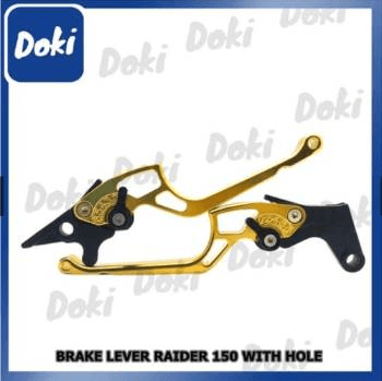 OK Brake Lever - Suzuki Variant image - RAIDER150 S38-4-8 / GOLD / OK-3848-4 - OK-OK-BRAKE-LEVER-SUZUKI-736EF0E7-OK-3848-4-2BE2CDF9