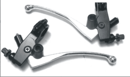 OK CLUTCH LEVER WITH HOLDER Variant image - TMX SET BLACK/WHITE / OK-106 - OK-OK-CLUTCH-LEVER-WITH-HOLDER-CF320875-OK-106-D75DECB5