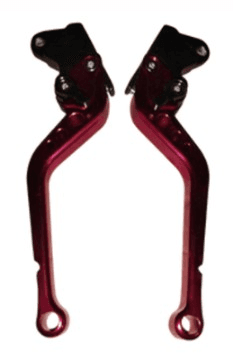 OK Brake Lever - Honda Variant image - TMX S07 / RED / OK-4122-2 - OK-OK-BRAKE-LEVER-HONDA-204690C3-OK-4122-2-34553CFC