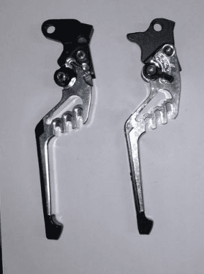 OK Brake Lever - Yamaha Variant image - F16 S41 / SILVER / OK-FS41-9 - OK-OK-BRAKE-LEVER-YAMAHA-A8BDB493-OK-FS41-9-0EB621E8