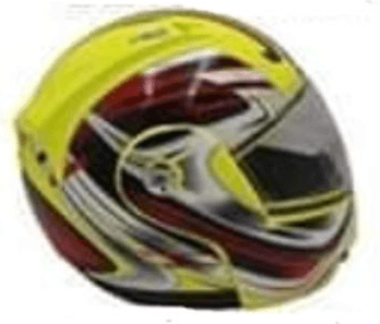 OK HELMET FULL FACE A993-1 Variant image - YELLOW/RED / OK-A993-6/2 - OK-OK-HELMET-FULL-FACE-A993-1-50636B51-OK-A993-6-2-B0741B86