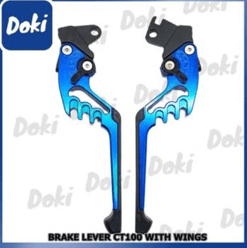 OK Brake Lever - Kawasaki/Bajaj Variant image - CT100/BAJAJ S41-119-120 / BLUE / OK-TS41-3 - OK-OK-BRAKE-LEVER-KAWASAKI-BAJAJ-9EFB0EE2-OK-TS41-3-C490A1FA