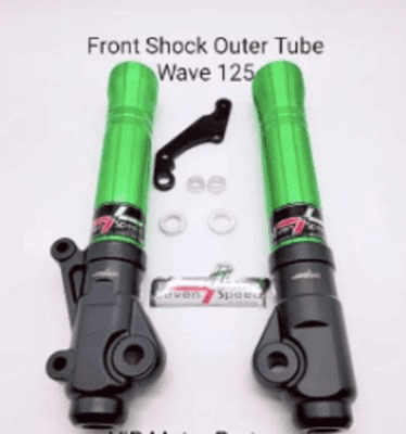 OK Shock - Honda Variant image - COVER WAVE125 SEVEN SPEED / GREEN / OK-1611-7 - OK-OK-SHOCK-HONDA-75597BB8-OK-1611-7-03926DF5