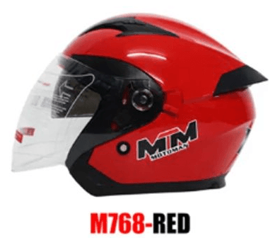 OK HELMET HALF FACE 768 Variant image - SHINY RED / OK-768-62 - OK-OK-HELMET-HALF-FACE-768-0CB68F4B-OK-768-62-07BD24E1