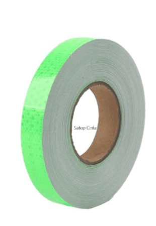 OK REFLECTORIZE STICKER 2.5CM PLAIN Variant image - LIGHT GREEN / OK-4115-25 - OK-OK-REFLECTORIZE-STICKER-2-5CM-PLAIN-A133A503-OK-4115-25-7A772694