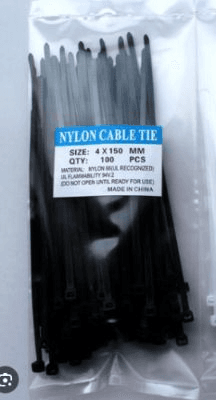 OK CABLE TIE 4X150 Variant image - BLACK / OK-2410-1 - OK-OK-CABLE-TIE-4X150-FE0566A6-OK-2410-1-598113A9