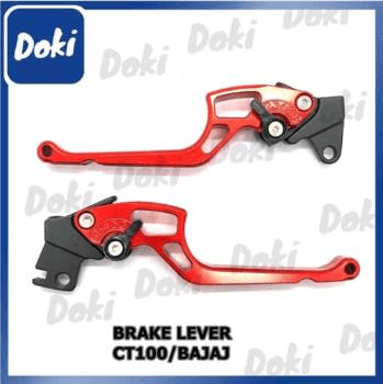 OK Brake Lever - Kawasaki/Bajaj Variant image - CT100/BAJAJ S38-119-129 / ORANGE / OK-TS38-5 - OK-OK-BRAKE-LEVER-KAWASAKI-BAJAJ-9EFB0EE2-OK-TS38-5-9635CD68