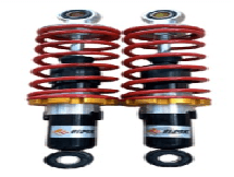 OK Shock - Honda Variant image - XRM 340MM REAR / RED / OK-S89-2 - OK-OK-SHOCK-HONDA-2289D53B-OK-S89-2-EF0AF3D9