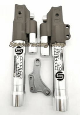 OK Front Shock - Yamaha Variant image - COVER SCARLET FGI MIO / SILVER / OK-4812-9 - OK-OK-FRONT-SHOCK-YAMAHA-9ED8D76D-OK-4812-9-0B31AA77
