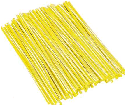 OK SPOKES COVER PLAIN SET Variant image - WHITE/YELLOW / OK-555-8/6 - OK-OK-SPOKES-COVER-PLAIN-SET-5DC1E077-OK-555-8-6-37EB5A04
