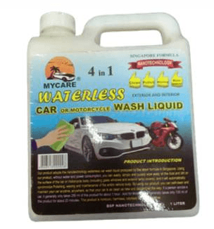 OK 4 IN 1 WATERLESS CAR AND MOTORCYCLE WASH LIQUID
