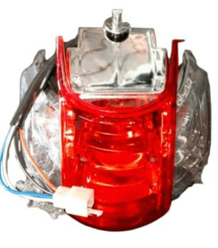 OK HACHI TAIL LIGHT - Honda Variant image - XRM RED/WHITE / OK-B028-2-8 - OK-OK-HACHI-TAIL-LIGHT-HONDA-E3AC854C-OK-B028-2-8-B35FE995