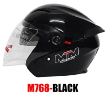 OK HELMET HALF FACE 768 Variant image - SHINY BLACK / OK-768-59 - OK-OK-HELMET-HALF-FACE-768-0CB68F4B-OK-768-59-D435532D