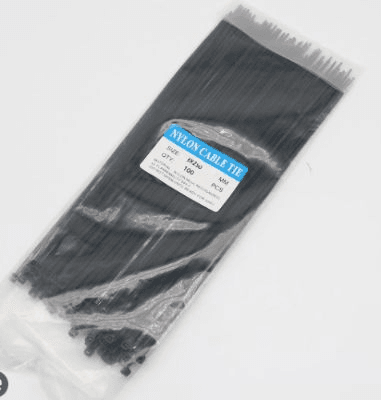 OK CABLE TIE 3X250 Variant image - BLACK / OK-2406-1 - OK-OK-CABLE-TIE-3X250-3569ECDE-OK-2406-1-598D70B1