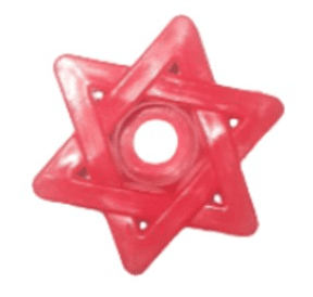 OK PLASTIC BOLT STAR 571 Variant image - RED / OK-571-2 - OK-OK-PLASTIC-BOLT-STAR-571-011D6571-OK-571-2-DF1BCA5E