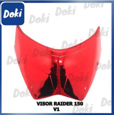 OK VISOR RAIDER150 V1 Variant image - RED / OK-V1-2 - OK-OK-VISOR-RAIDER150-V1-7C080D99-OK-V1-2-E93CE019