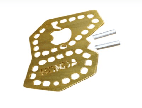 OK Sprocket Variant image - COVER XRM125/WAVE125 APPLE / GOLD / OK-193-4 - OK-OK-SPROCKET-875EDD33-OK-193-4-E236BF85