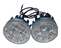 OK 6 LED FOG LAMP WITH ANGEL EYE NEW OK 6 LED FOG LAMP WITH ANGEL EYE NEW - Main image