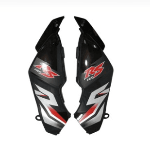 OK Side Cover - Honda Variant image - XRM/RS125 A58 / BLACK / OK-A58-1 - OK-OK-SIDE-COVER-HONDA-CB578417-OK-A58-1-8D821E72