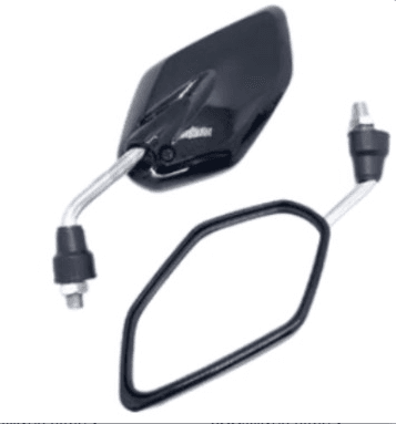 OK SIDE MIRROR MINI 2601 H Variant image - BLACK / OK-M039-1 - OK-OK-SIDE-MIRROR-MINI-2601-H-1587A123-OK-M039-1-775918C8