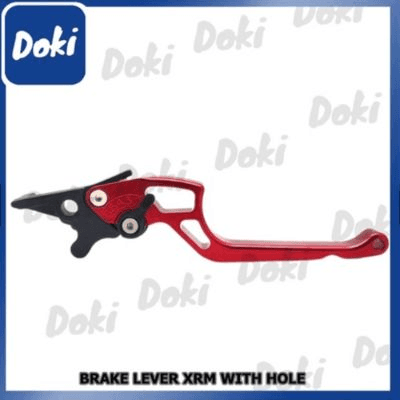 OK Brake Lever - Honda Variant image - XRM S38 / RED / OK-38-2 - OK-OK-BRAKE-LEVER-HONDA-204690C3-OK-38-2-3899989F