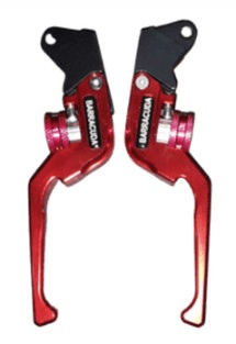 OK Brake Lever - Honda Variant image - TMX S48 / ORANGE / OK-048-5 - OK-OK-BRAKE-LEVER-HONDA-204690C3-OK-048-5-252D86D8
