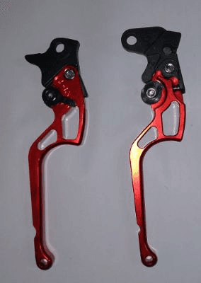 OK Brake Lever - Yamaha Variant image - F16 S38 / RED / OK-FS38-2 - OK-OK-BRAKE-LEVER-YAMAHA-A8BDB493-OK-FS38-2-5C8A59AD