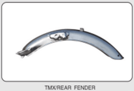OK Rear Fender - Honda Variant image - TMX155 CHROME / OK-772 - OK-OK-REAR-FENDER-HONDA-2037FB89-OK-772-38DD2CFE