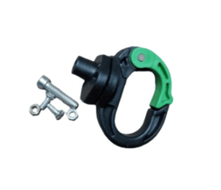 OK HELMET HOOK CLOSE PLASTIC 923 Variant image - BLACK/ GREEEN / OK-924-1/7 - OK-OK-HELMET-HOOK-CLOSE-PLASTIC-923-D84C14F7-OK-924-1-7-EA96E81D