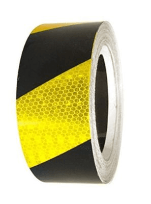 OK REFLECTORIZE STICKER 5CM SLANT Variant image - YELLOW/BLACK / OK-4113-6/1 - OK-OK-REFLECTORIZE-STICKER-5CM-SLANT-CB12B9CB-OK-4113-6-1-1F681A10