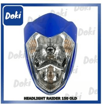 OK Head Light - Suzuki Variant image - RAIDER150 OLD SMALL / BLUE / OK-A026-3 - OK-OK-HEAD-LIGHT-SUZUKI-19302CFE-OK-A026-3-FBB49F32