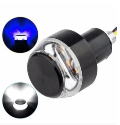 OK BAR END WITH LIGHT Variant image - WHITE/BLUE / OK-672-8/3 - OK-OK-BAR-END-WITH-LIGHT-F38068FC-OK-672-8-3-42AC9332