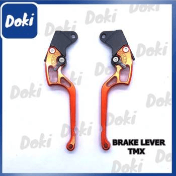 OK Brake Lever - Honda Variant image - TMX S38-82-83 / ORANGE / OK-3823-5 - OK-OK-BRAKE-LEVER-HONDA-204690C3-OK-3823-5-BA8A6791