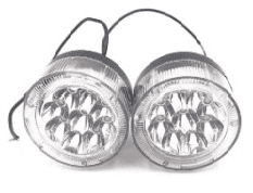 OK 9 LED FOG LAMP WITH ANGEL EYE NEW