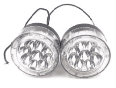 OK 9 LED FOG LAMP WITH ANGEL EYE NEW OK 9 LED FOG LAMP WITH ANGEL EYE NEW - Main image