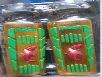 OK FOOTREST SHARK REAR Variant image - GOLD/GREEN / OK-2505-4-7 - OK-OK-FOOTREST-SHARK-REAR-02BBB78E-OK-2505-4-7-E0D26AAB