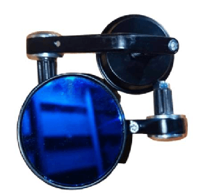 OK MSM SIDE MIRROR BLUE GLASS 0185 Variant image - SILVER / OK-0185-9 - OK-OK-MSM-SIDE-MIRROR-BLUE-GLASS-0185-0D83D499-OK-0185-9-25C29636