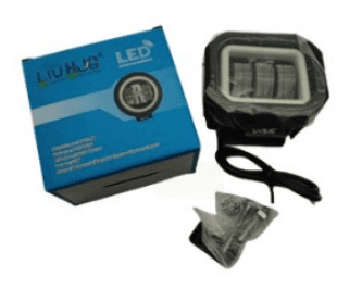 OK 3 LED SQUARE WITH ANGEL EYE NEW OK 3 LED SQUARE WITH ANGEL EYE NEW - Main image