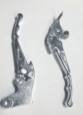 OK Brake Lever - Honda Variant image - CLICK / SILVER / OK-339-9 - OK-OK-BRAKE-LEVER-HONDA-204690C3-OK-339-9-D765ADFB