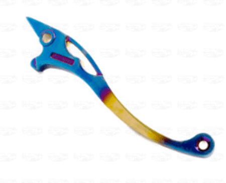 OK Brake Lever - Honda Variant image - XRM S82 / GOLD/BLUE / OK-820-4/3 - OK-OK-BRAKE-LEVER-HONDA-204690C3-OK-820-4-3-3AF2EF70