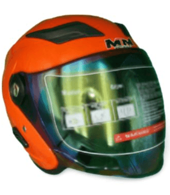OK HELMET HALF FACE 101-V1 Variant image - ORANGE / OK-101V1-5 - OK-OK-HELMET-HALF-FACE-101-V1-348E8F68-OK-101V1-5-CA390386