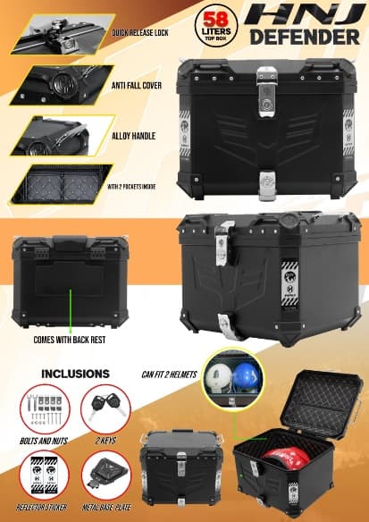 HNJ 58L DEFENDER Top Box