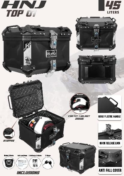 HNJ TOP 01 45L Top Box HNJ TOP 01 45L Top Box - Main image