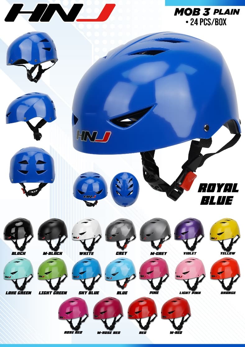 MOB-3 Plain Half Face Helmet
