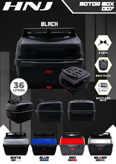 HNJ 007 Box Motorcycle Top Box