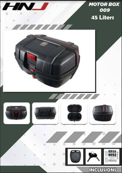 HNJ 009 Box Motorcycle Top Box