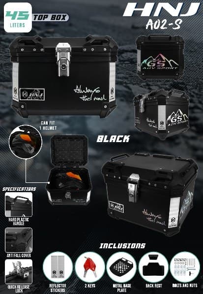 HNJ A02S Box Motorcycle Top Box