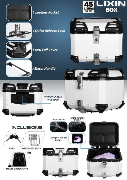 Linxi Box Motorcycle Top Box